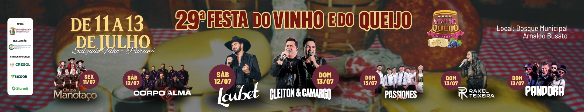 29º FESTA DO VINHO E DO QUEIJO
