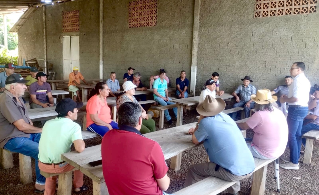 Administração Municipal realiza reunião com moradores das comunidades de Guabiju e São Brás
