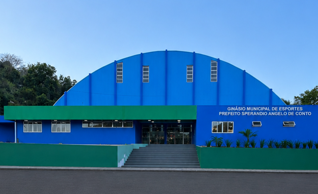 Reinauguração oficial do Ginásio Municipal de Esportes