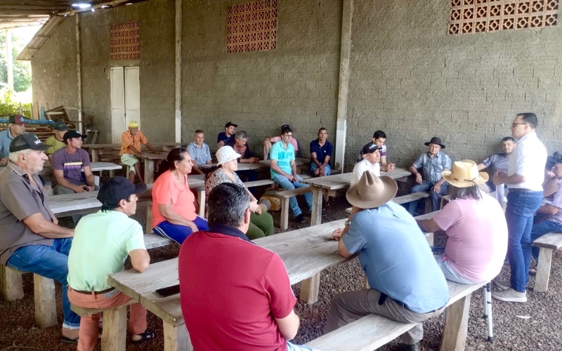Administração Municipal realiza reunião com moradores das comunidades de Guabiju e São Brás