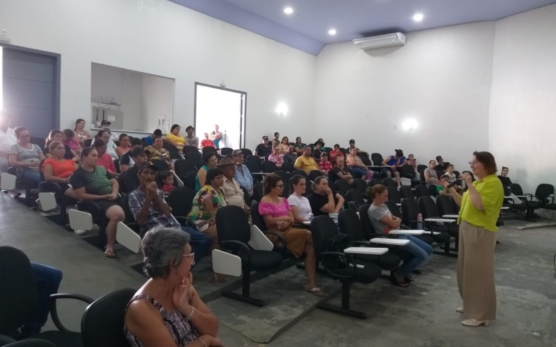 PALESTRA INFORMATIVA PARA OS BENEFICIÁRIOS DO BPC 