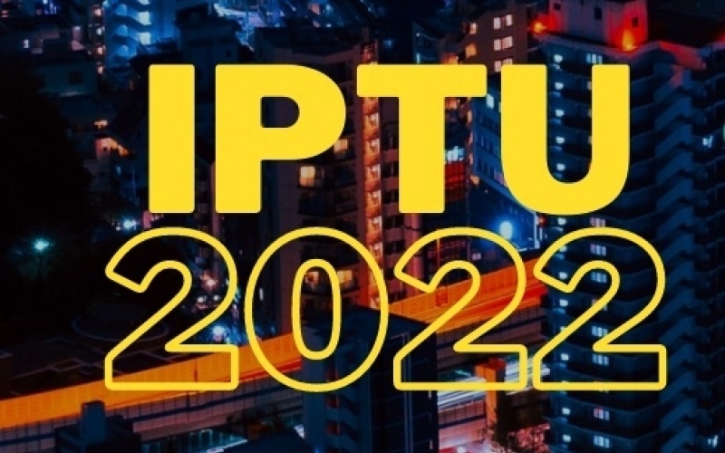 Carnês do IPTU 2022 já estão disponíveis no site da Prefeitura Municipal; desconto é de 10%